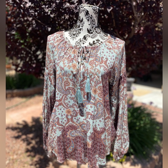 WILLOW + ROOT blouse M - Picture 2 of 8